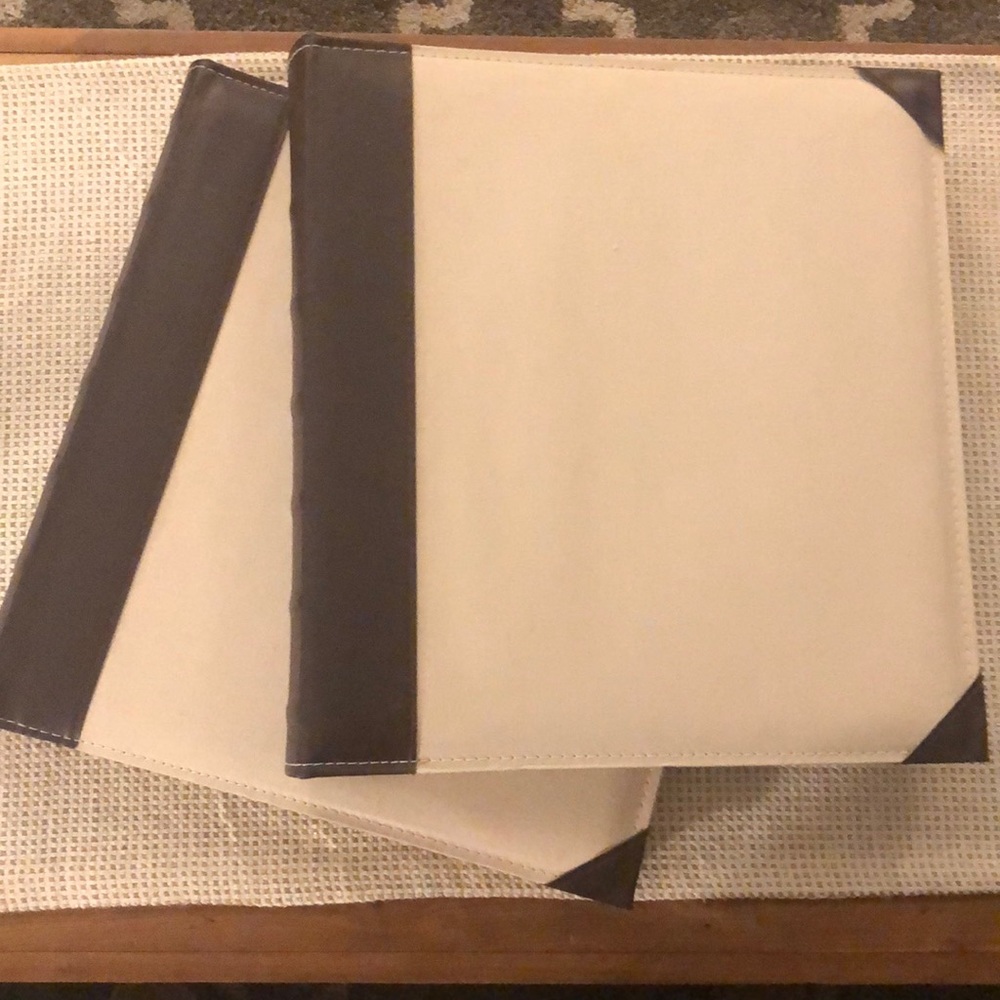 Two 500 picture count photo albums